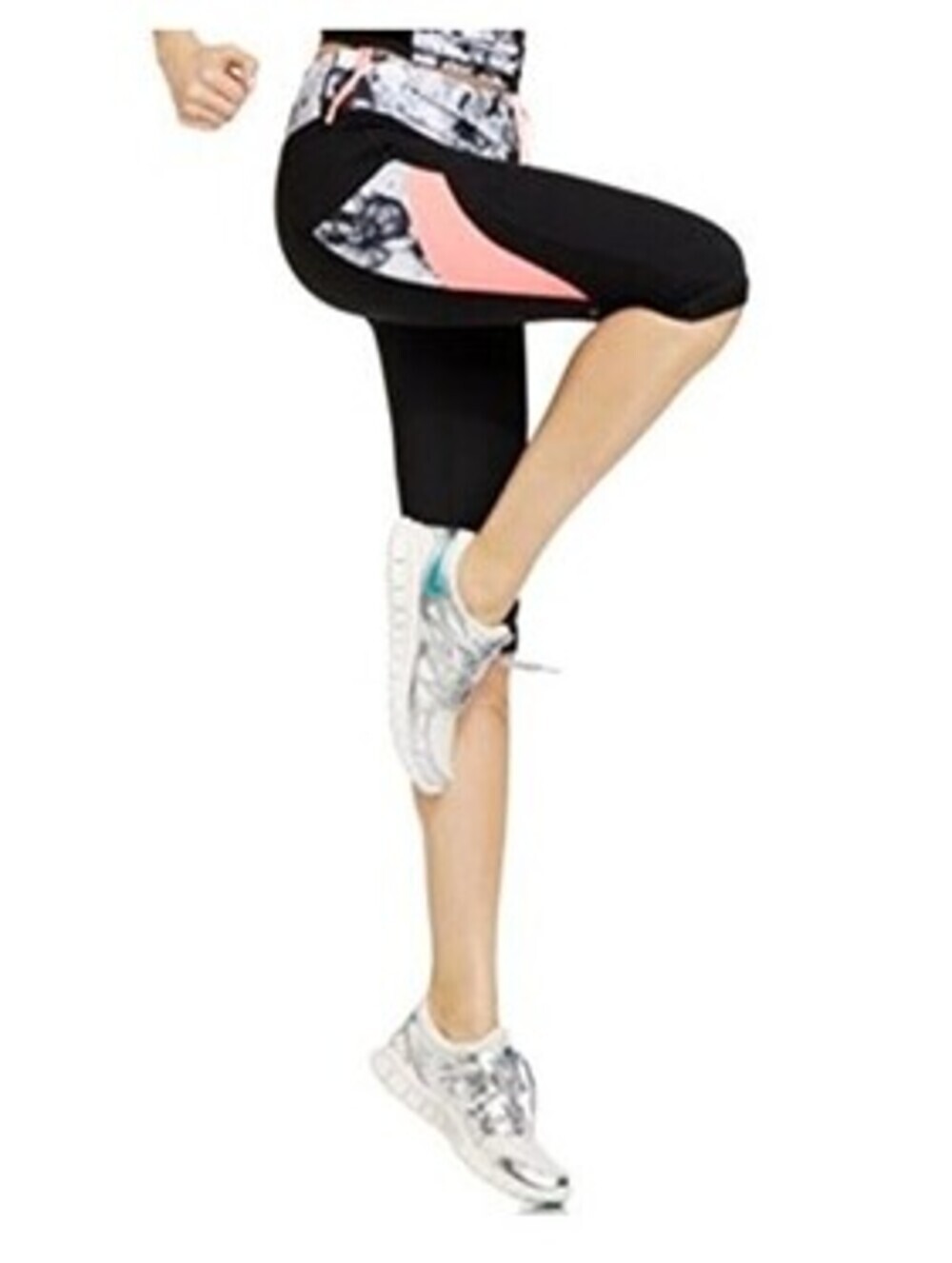 Ideology Womens Power Blossom Knee Cropped Length Leggings Size XS